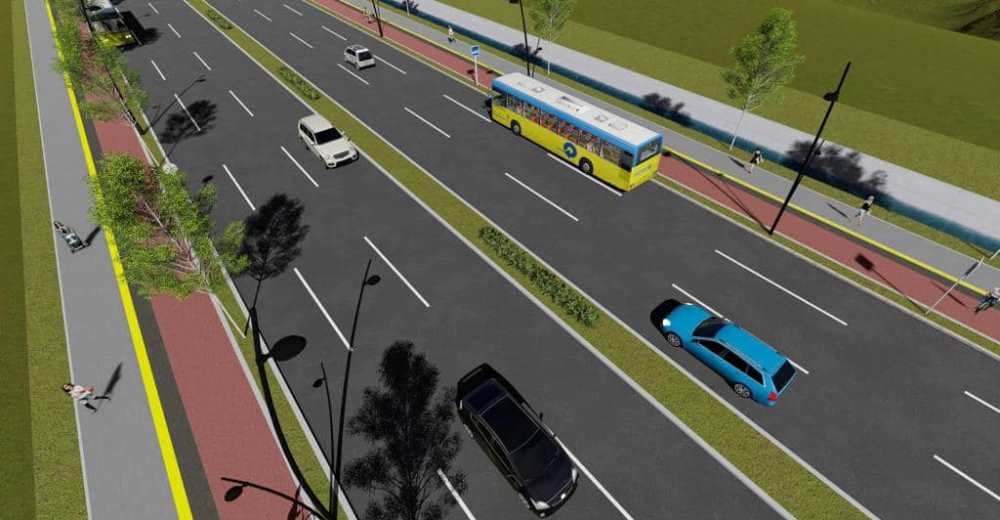 Rruga A ne Prishtine, Zogaj: Projekt gjigant, 6 kilometra rruge